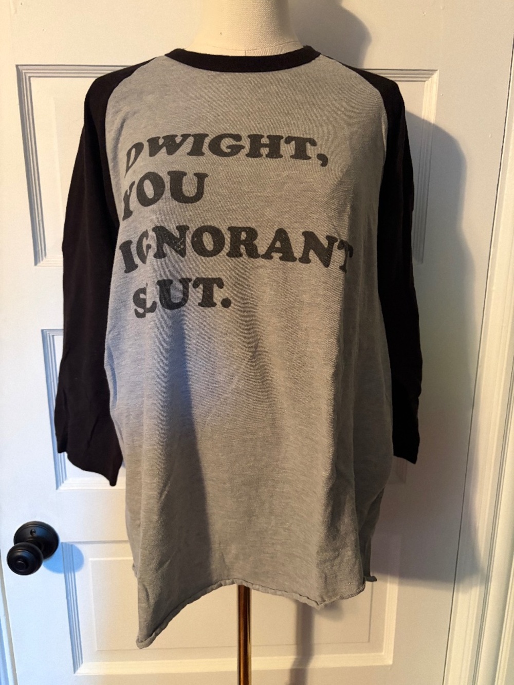 The Office Dwight You Ignorant Shirt XL Funny Tee